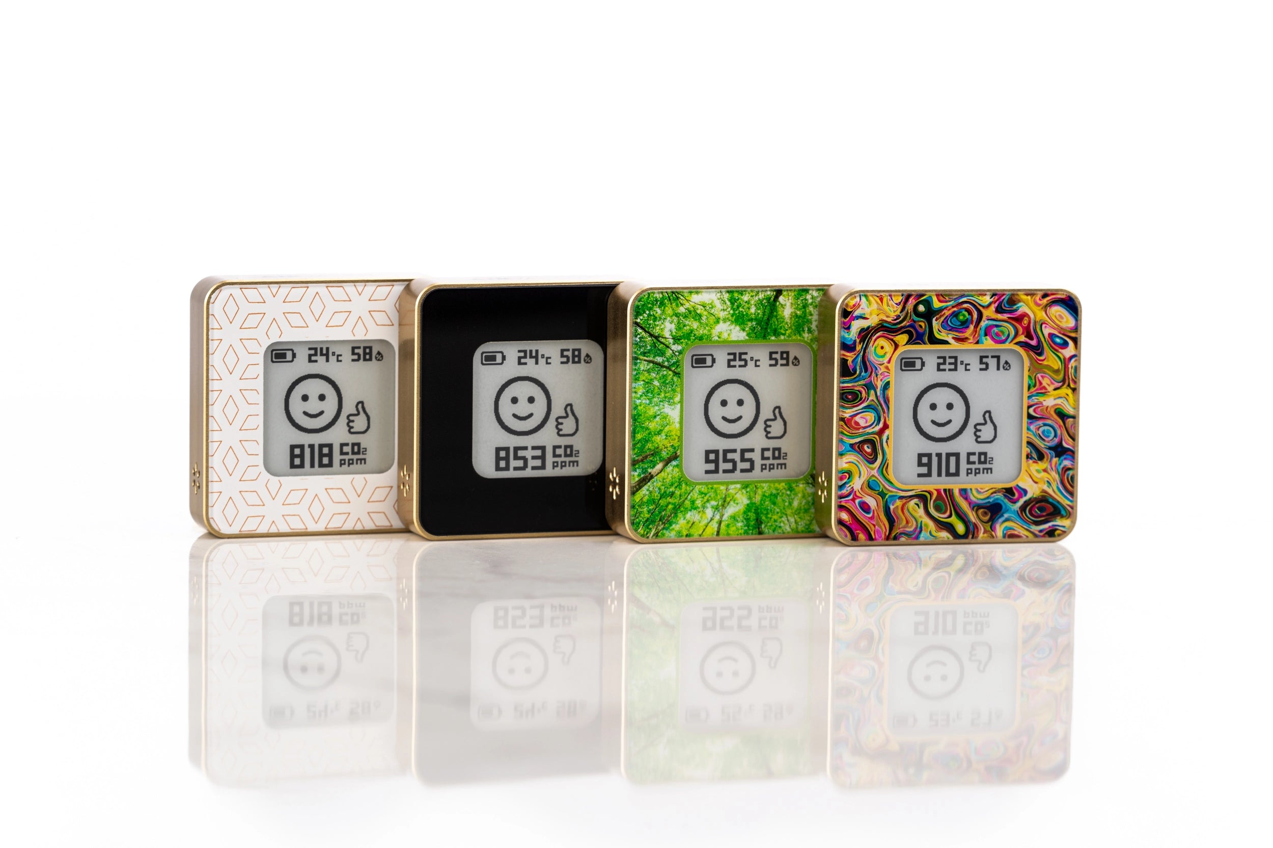 Measure air quality with both style and quality! Choose AIRVALENT