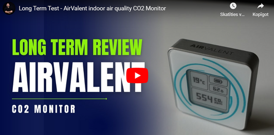 Long term review of the AIRVALENT Air Quality Monitor